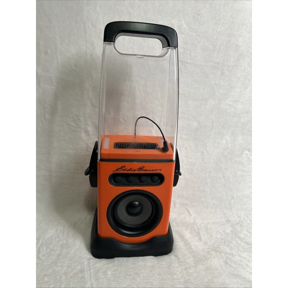 Eddie Bauer iCanister Outdoor Speaker Android Mp3 Camping, Tested Working